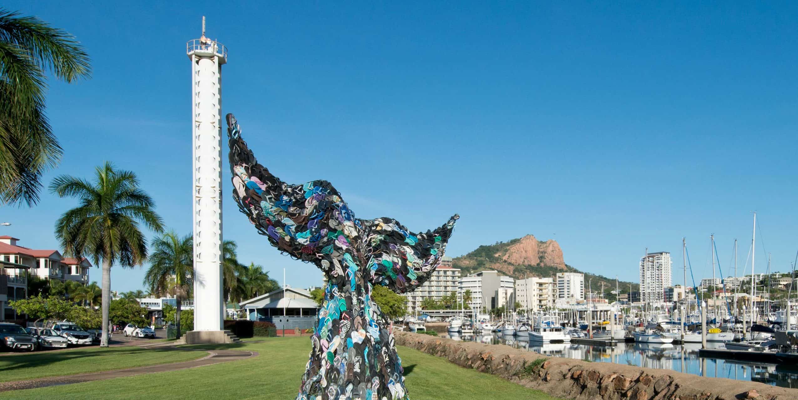 Townsville whale tail